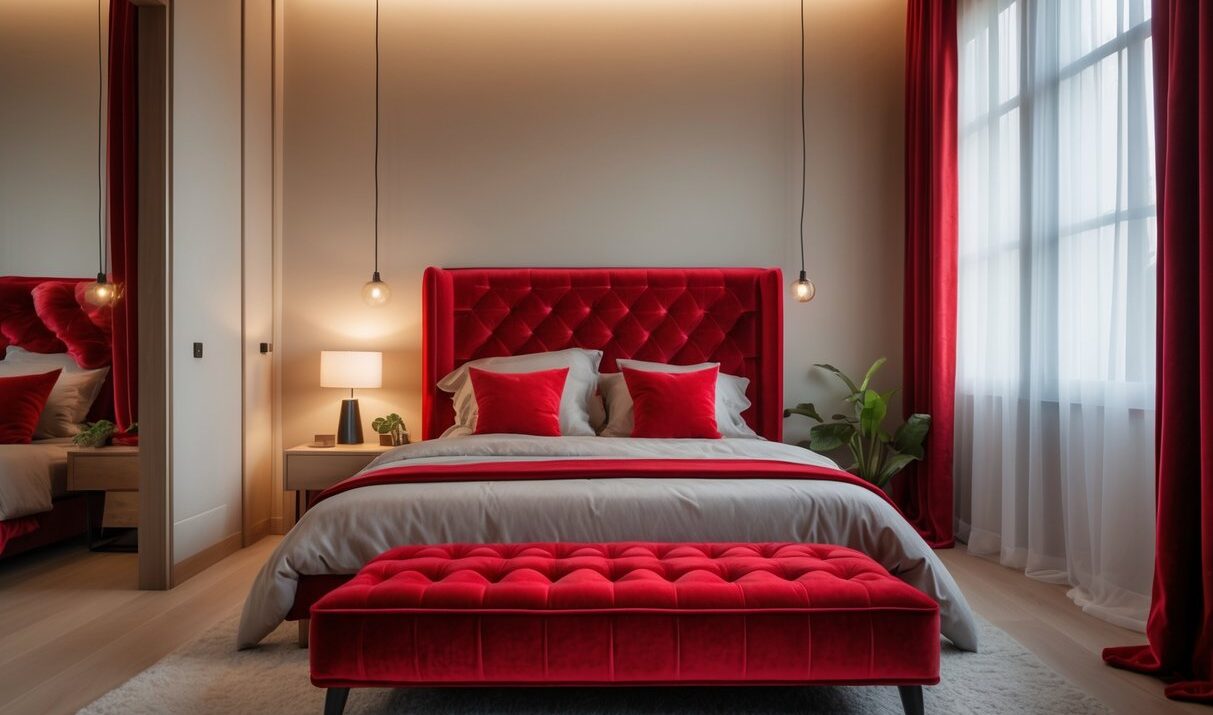 Red Bedroom Aesthetic