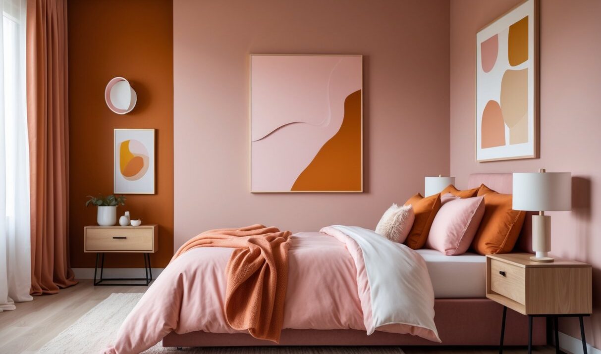 10 PINK AND ORANGE BEDROOM IDEAS to Transform Your Space with Bold Color Combinations