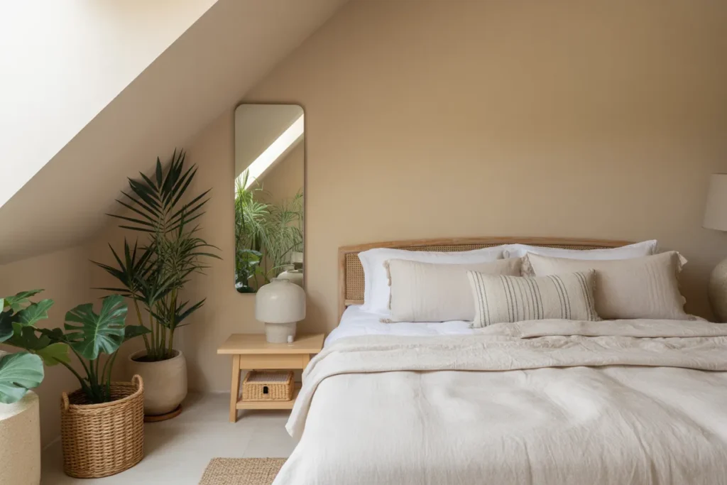 Sherwin Williams Accessible Beige Bedroom Ideas 