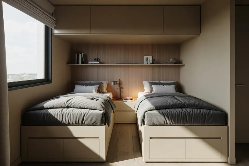 2 bed in one room ideas