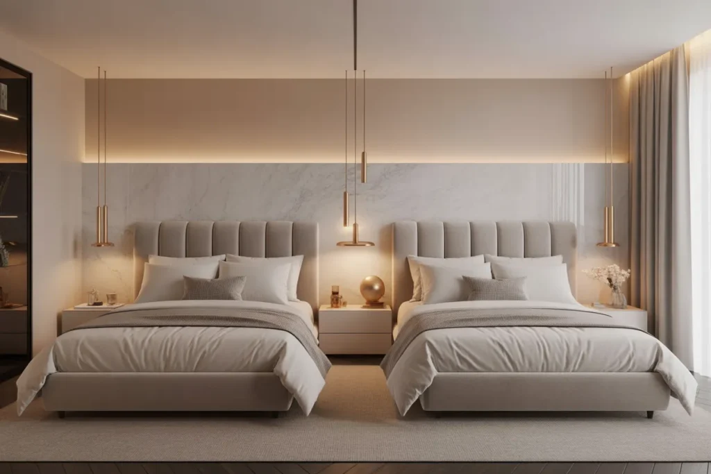 2 bed in one room ideas