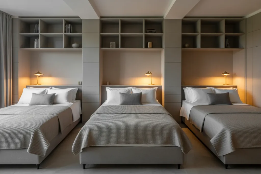 3 bed in one room ideas