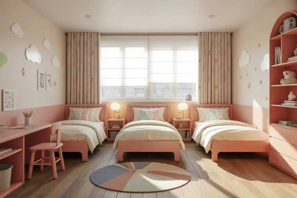 3 bed in one room ideas