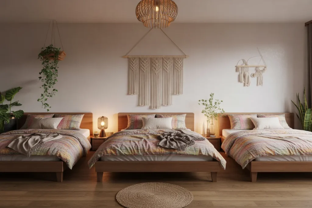 3 bed in one room ideas