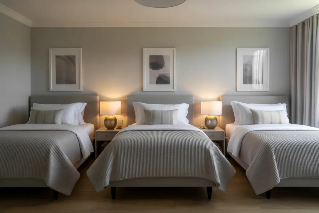 3 bed in one room ideas