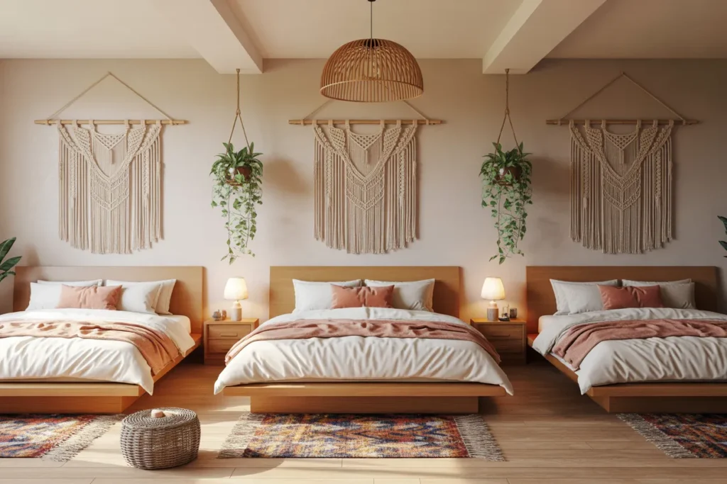 3 bed in one room ideas