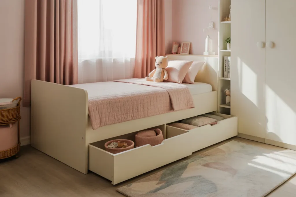 bed for girls room