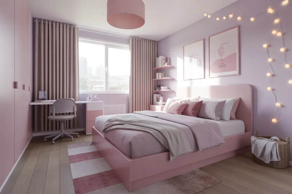 bed for girls room