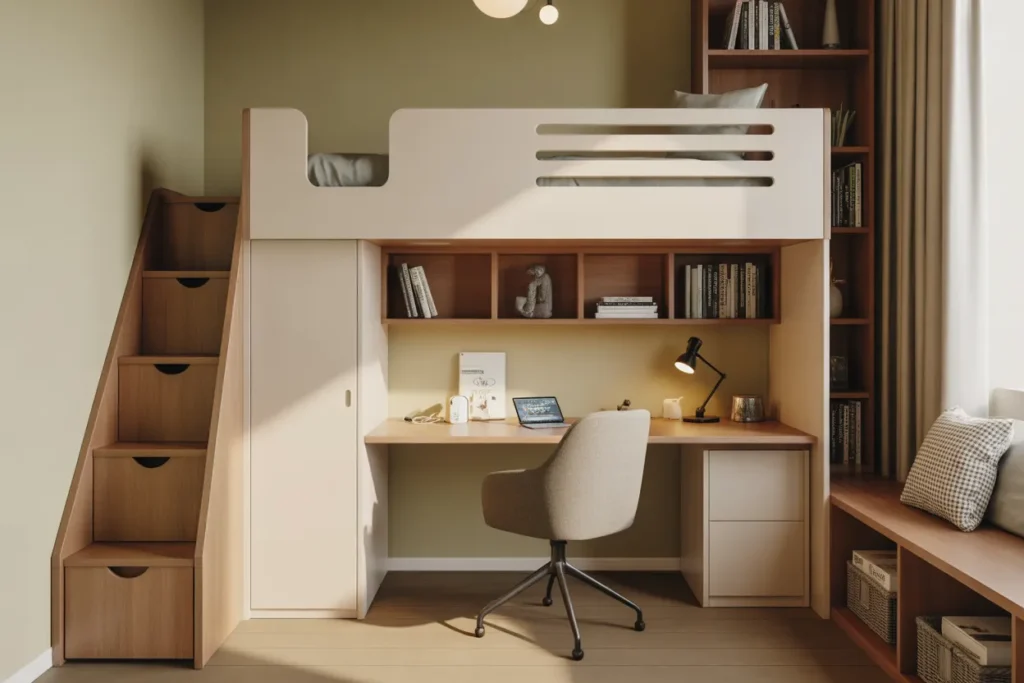 bunk bed small room
