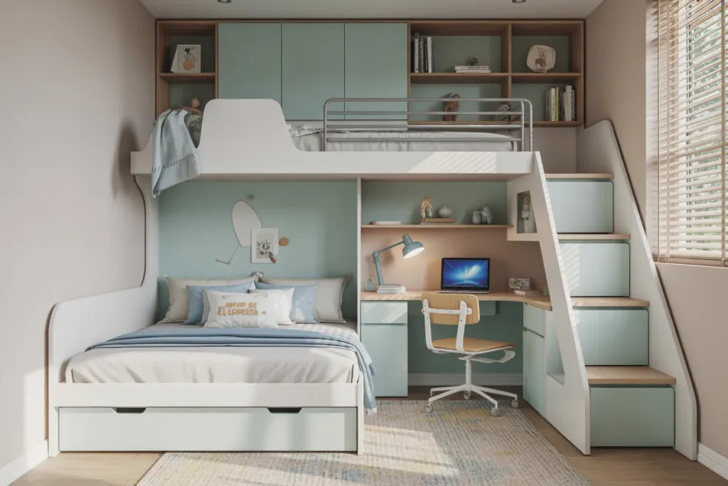 bunk bed small room