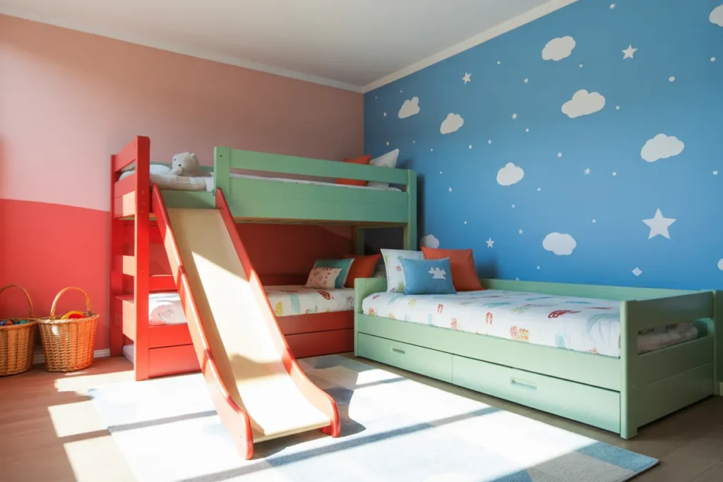 bunk bed small room