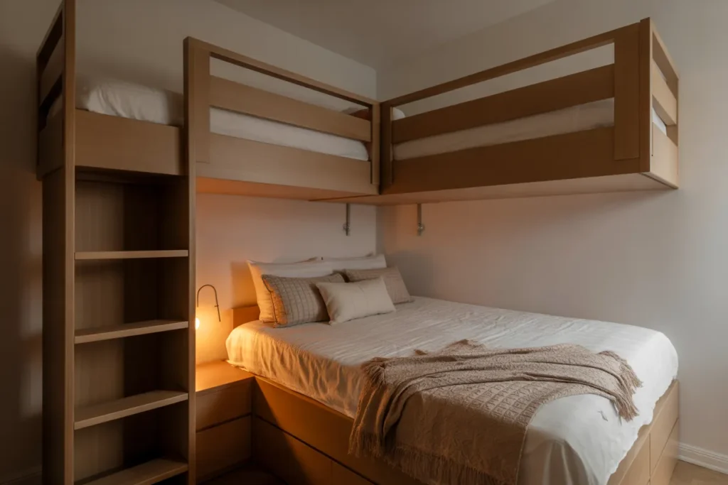 double deck bed ideas for small room