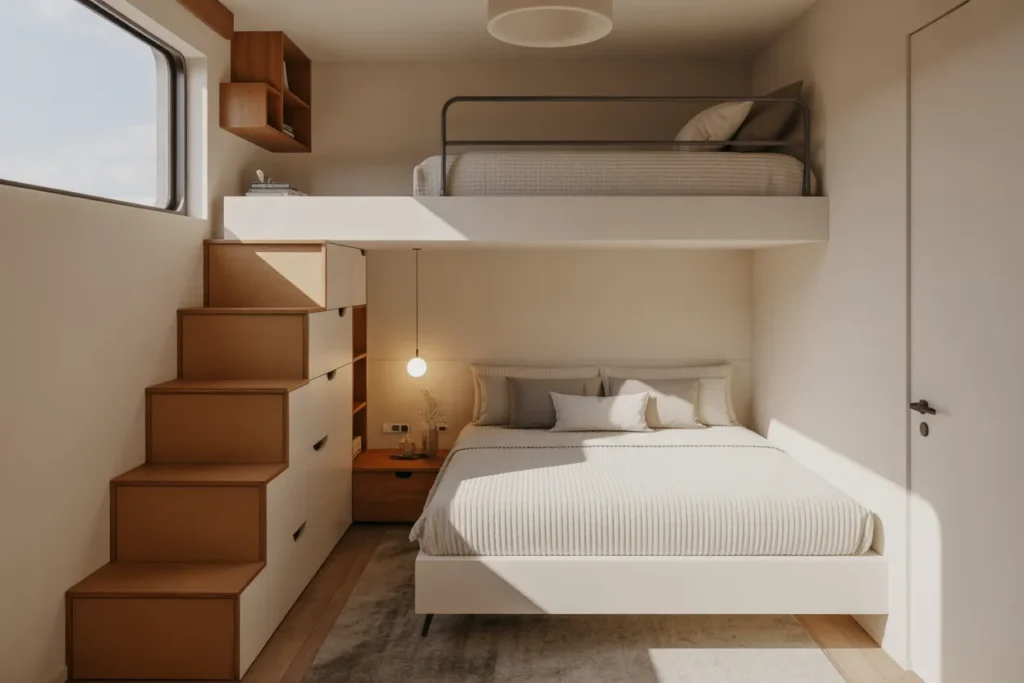 double deck bed ideas for small room