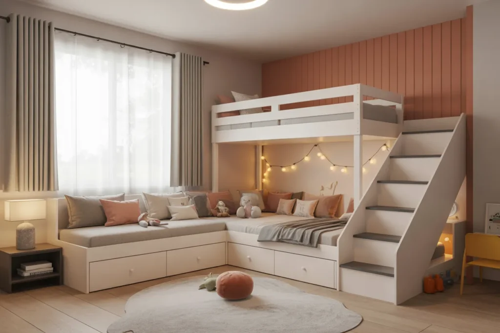 double deck bed ideas for small room