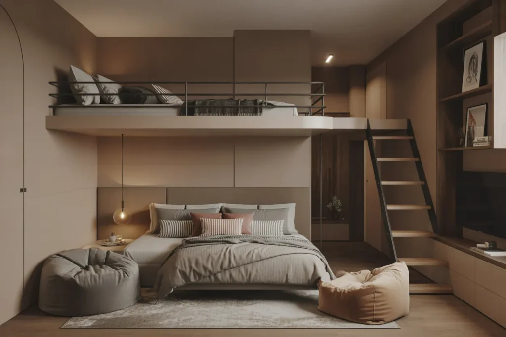 double deck bed ideas for small room