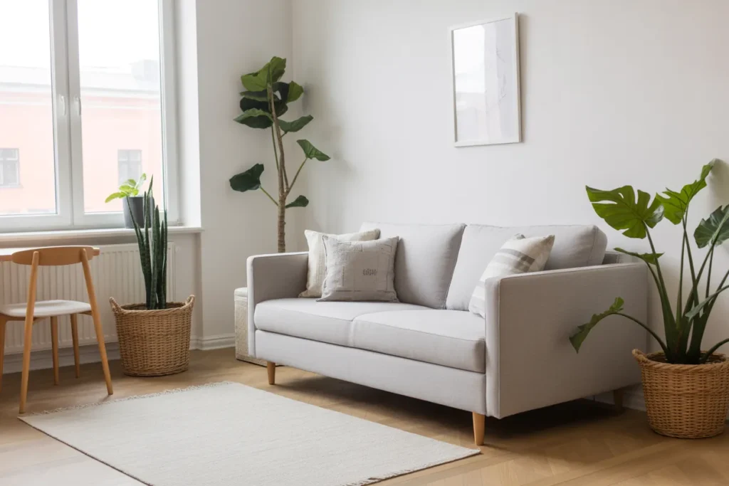 sofa bed guest room