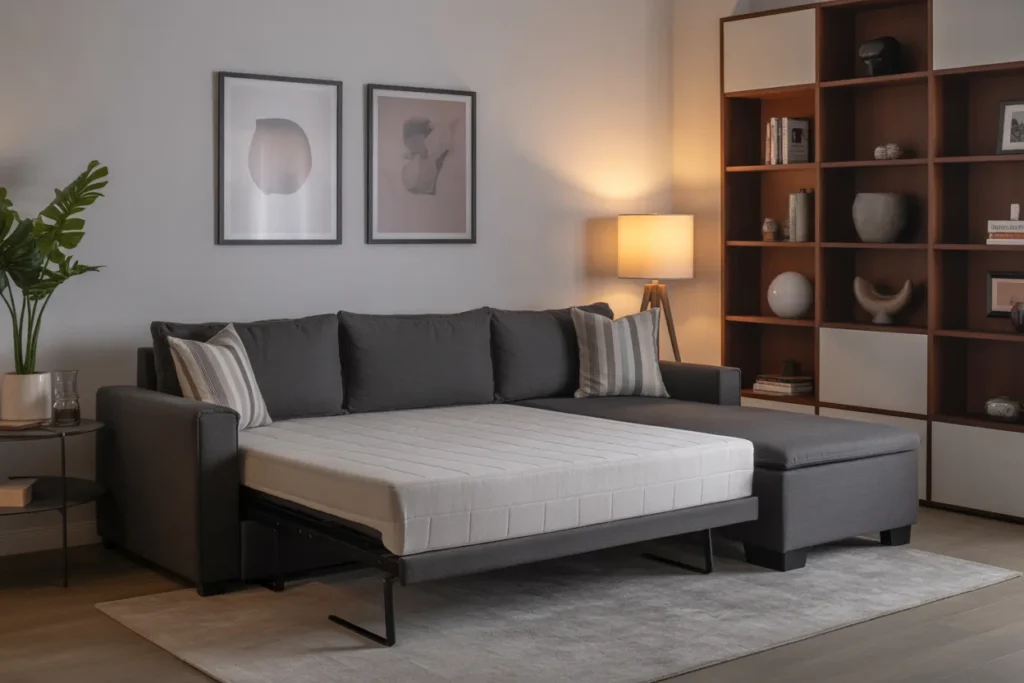 sofa bed guest room