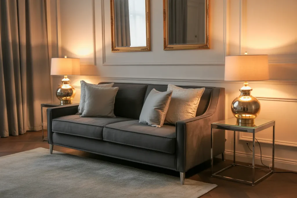 sofa bed guest room