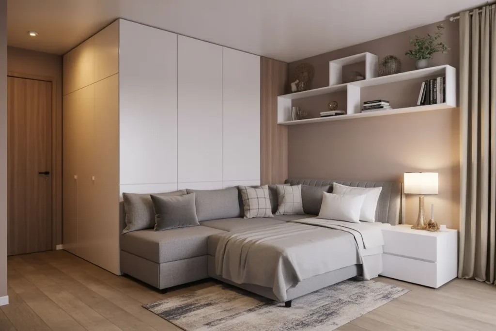 sofa bed guest room