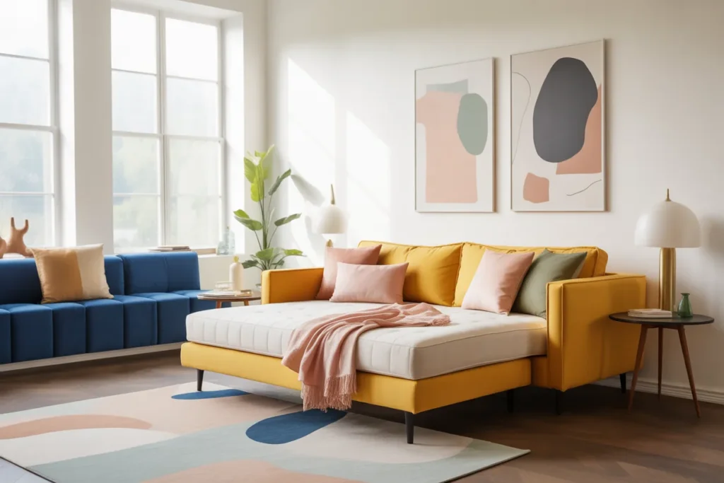 sofa bed living room