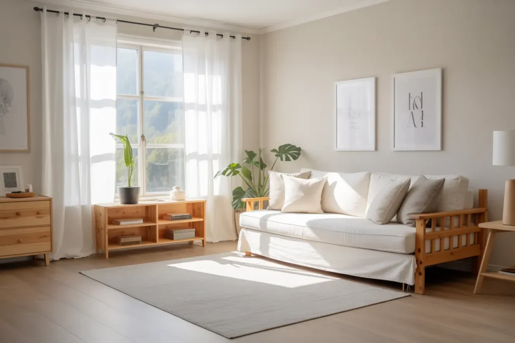 sofa bed living room
