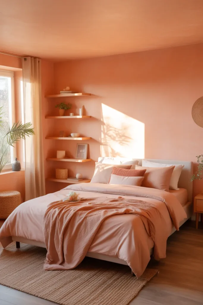 aesthetic room color ideas bedroom