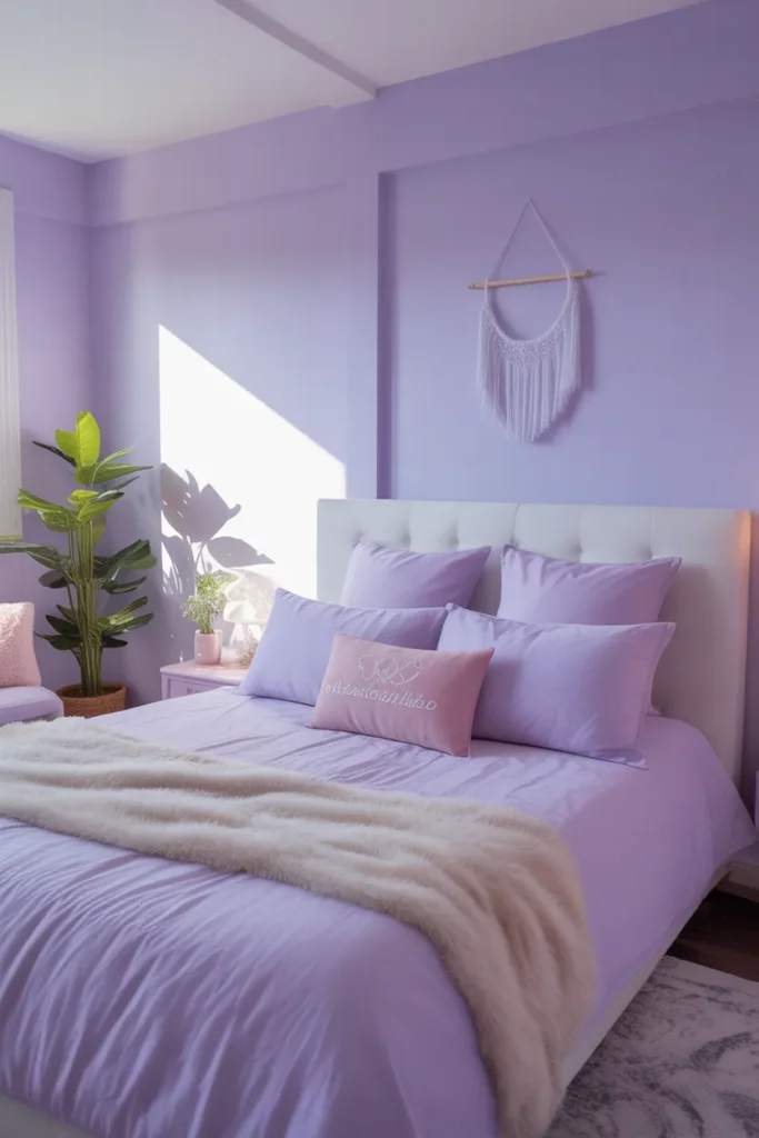 aesthetic room color ideas bedroom