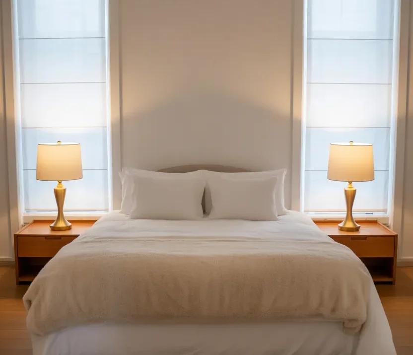 17 Bed Against Window Small Room Ideas