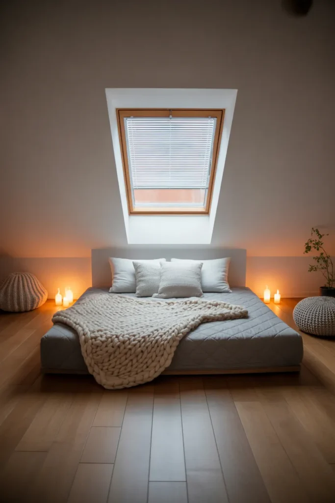 bed on floor ideas small room