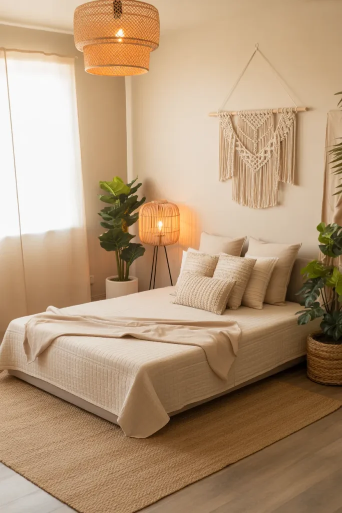 bed on floor ideas small room