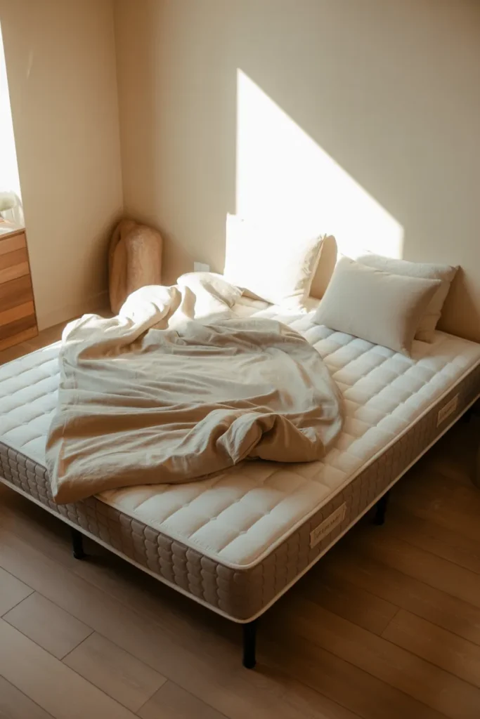 bed on floor ideas small room