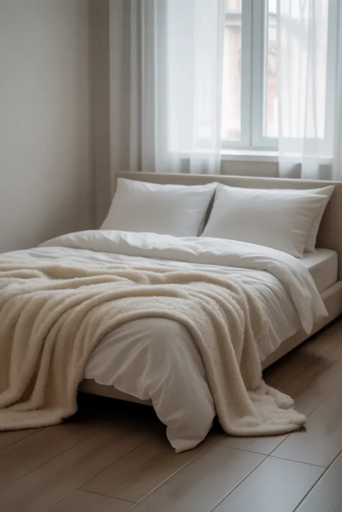 bed on floor ideas small room