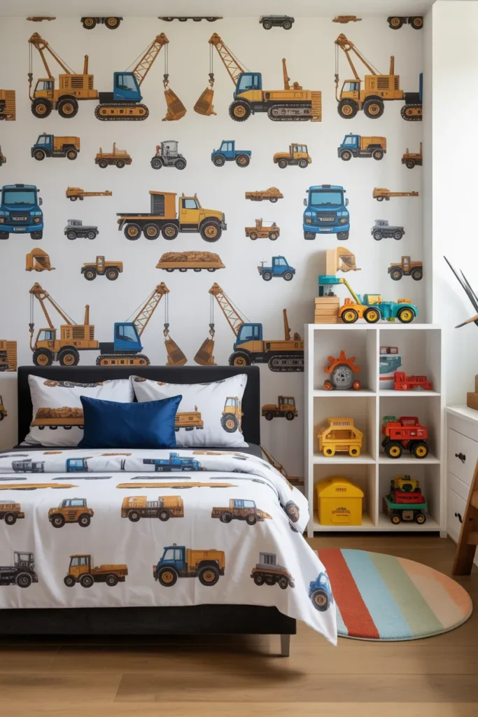 boys bedroom wallpaper