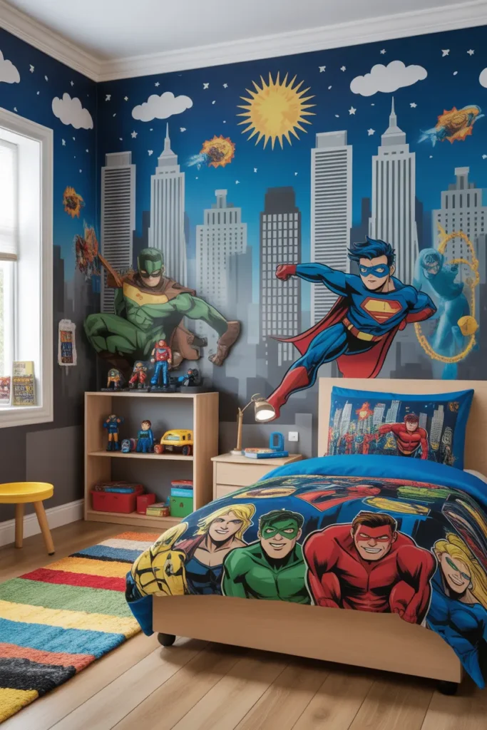 boys bedroom wallpaper