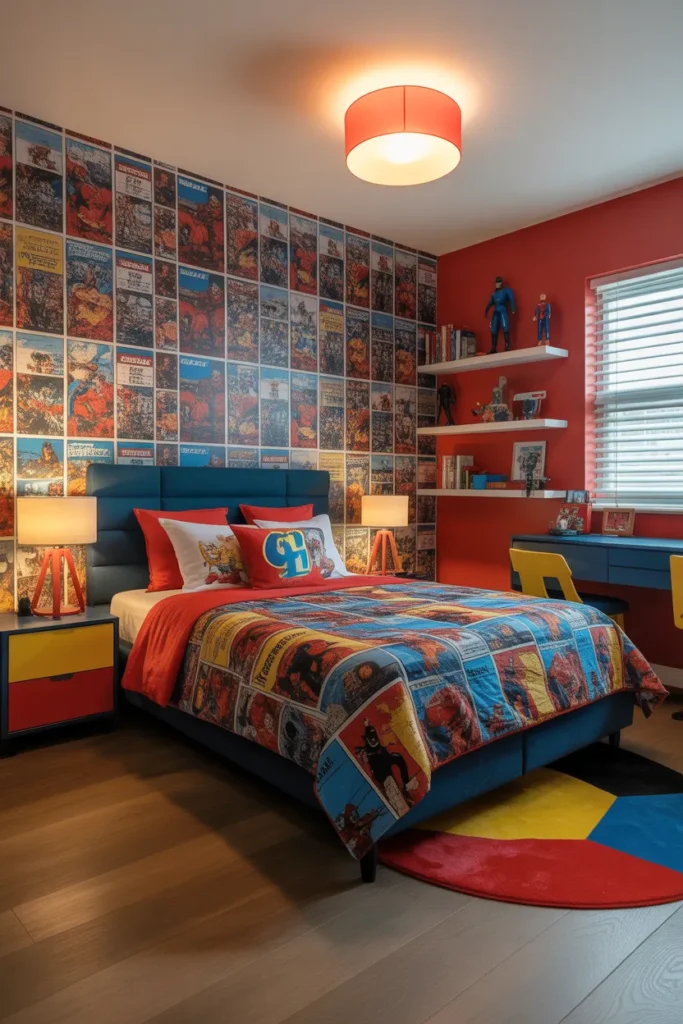 boys bedroom wallpaper