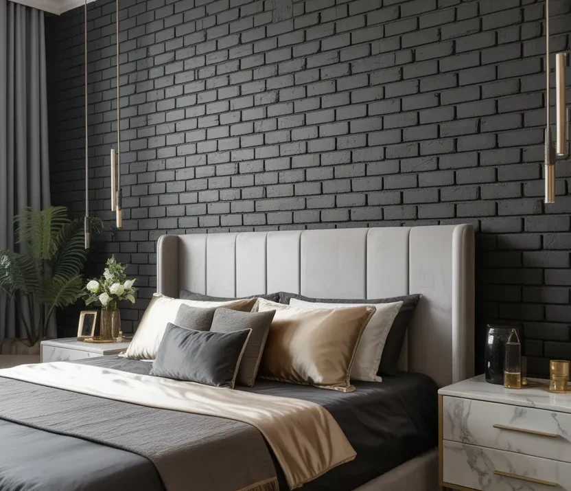 17 Brick Wallpaper Bedroom Ideas: Industrial Style Made Easy