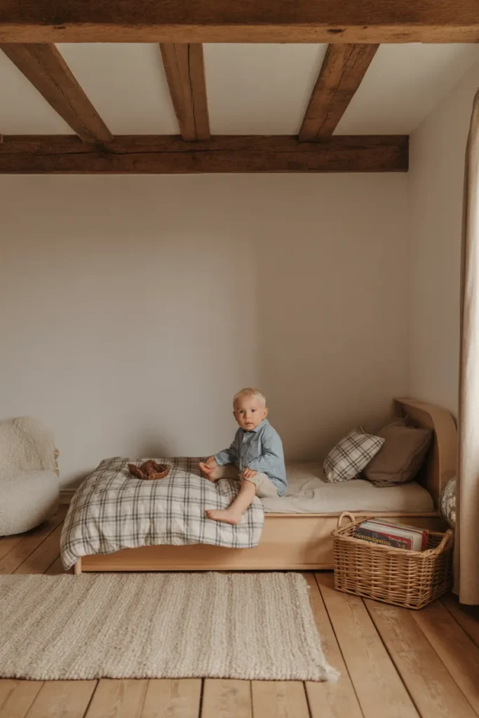 floor bed toddler boy room