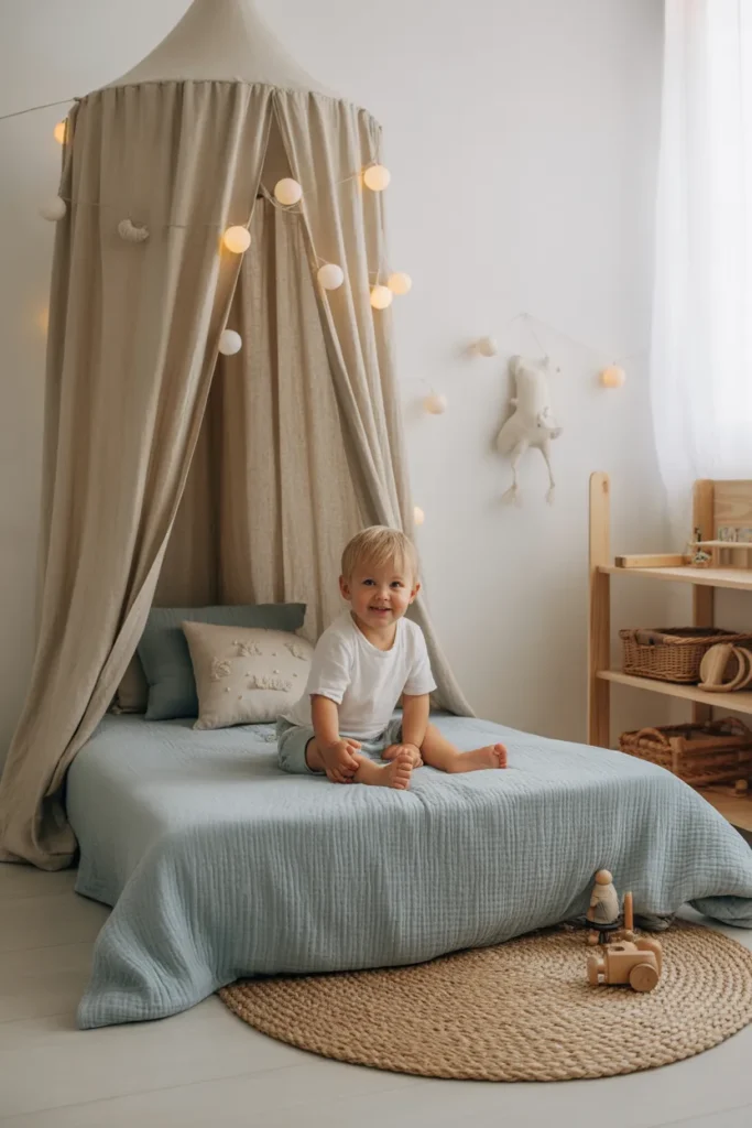 floor bed toddler boy room