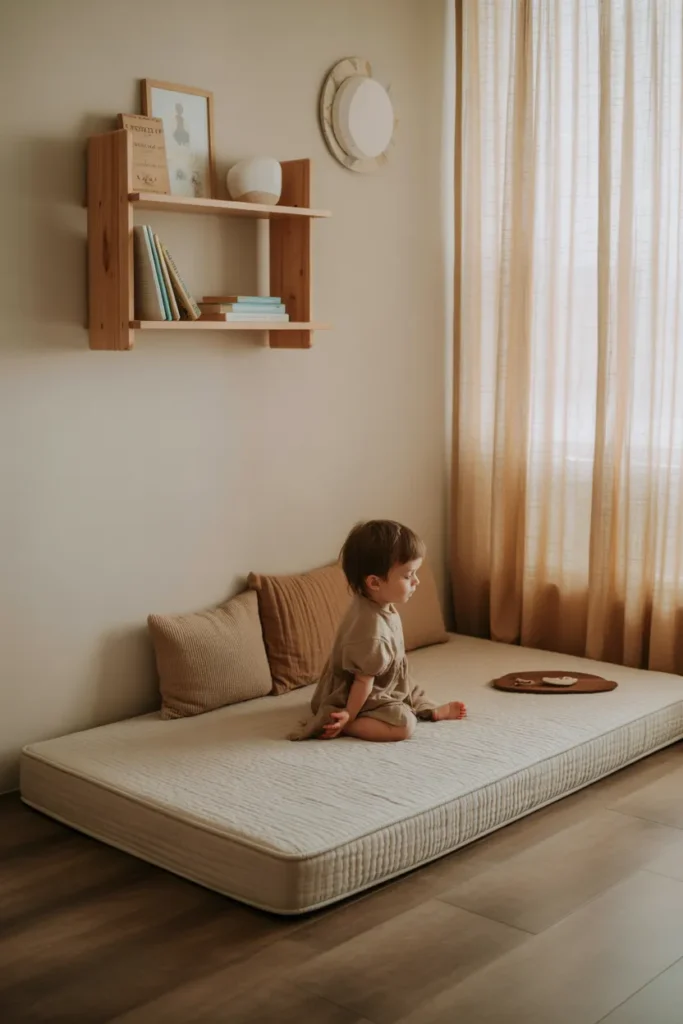 floor bed toddler boy room