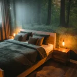 forest wallpaper bedroom