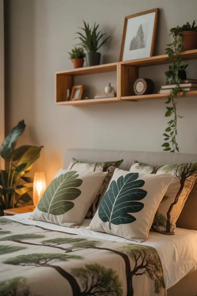 forest wallpaper bedroom