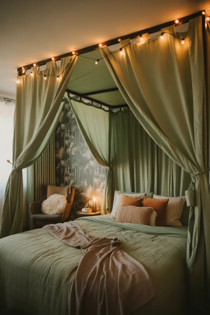 forest wallpaper bedroom