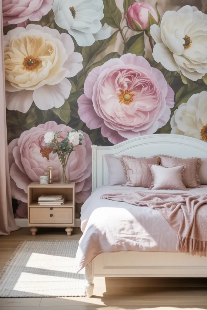 girls bedroom wallpaper