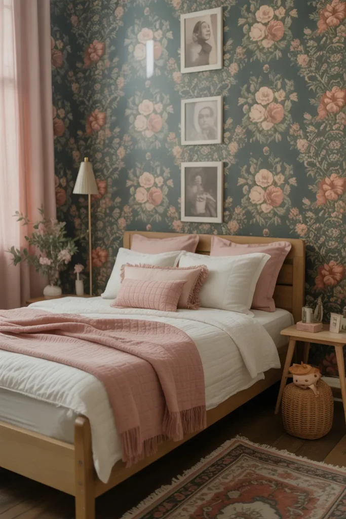 girls bedroom wallpaper