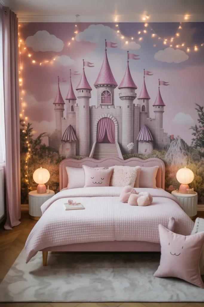 girls bedroom wallpaper