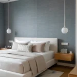 grasscloth wallpaper bedroom