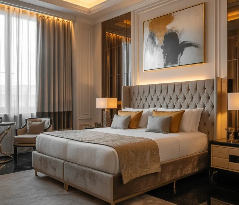 17 Hotel Room Bed Ideas That Feel Luxurious and Cozy