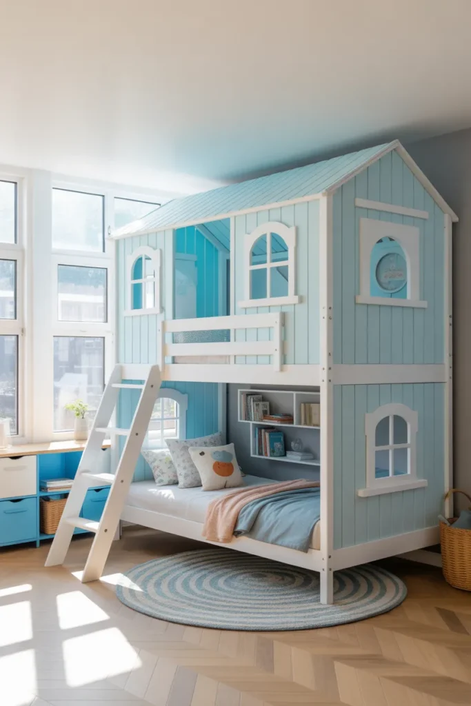 house bed girls room