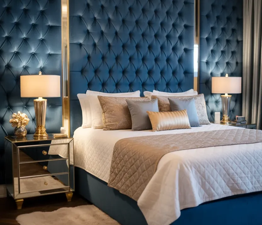 19 Master Room Bed Back Wall Design Bedroom