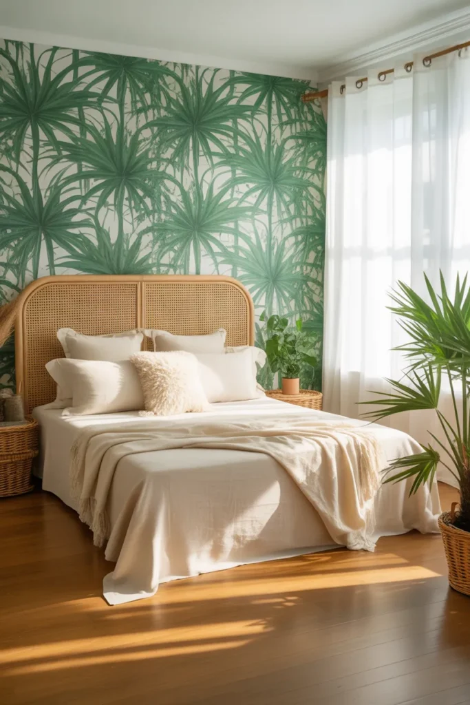 peel and stick wallpaper bedroom